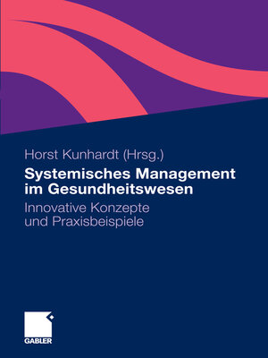 cover image of Systemisches Management im Gesundheitswesen